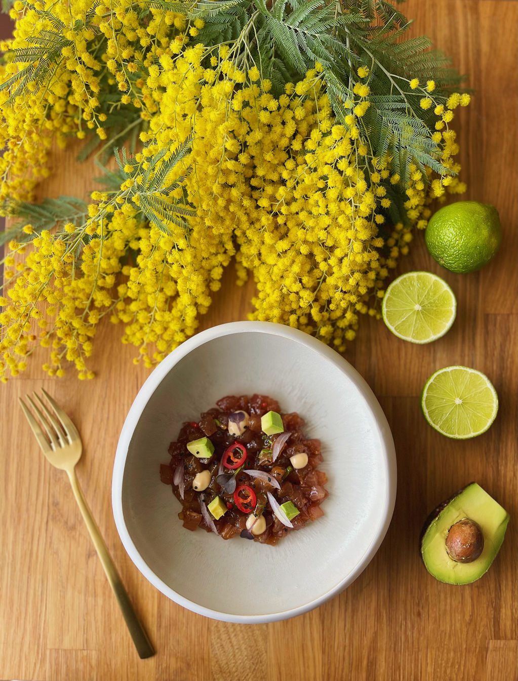 Tartar de atún