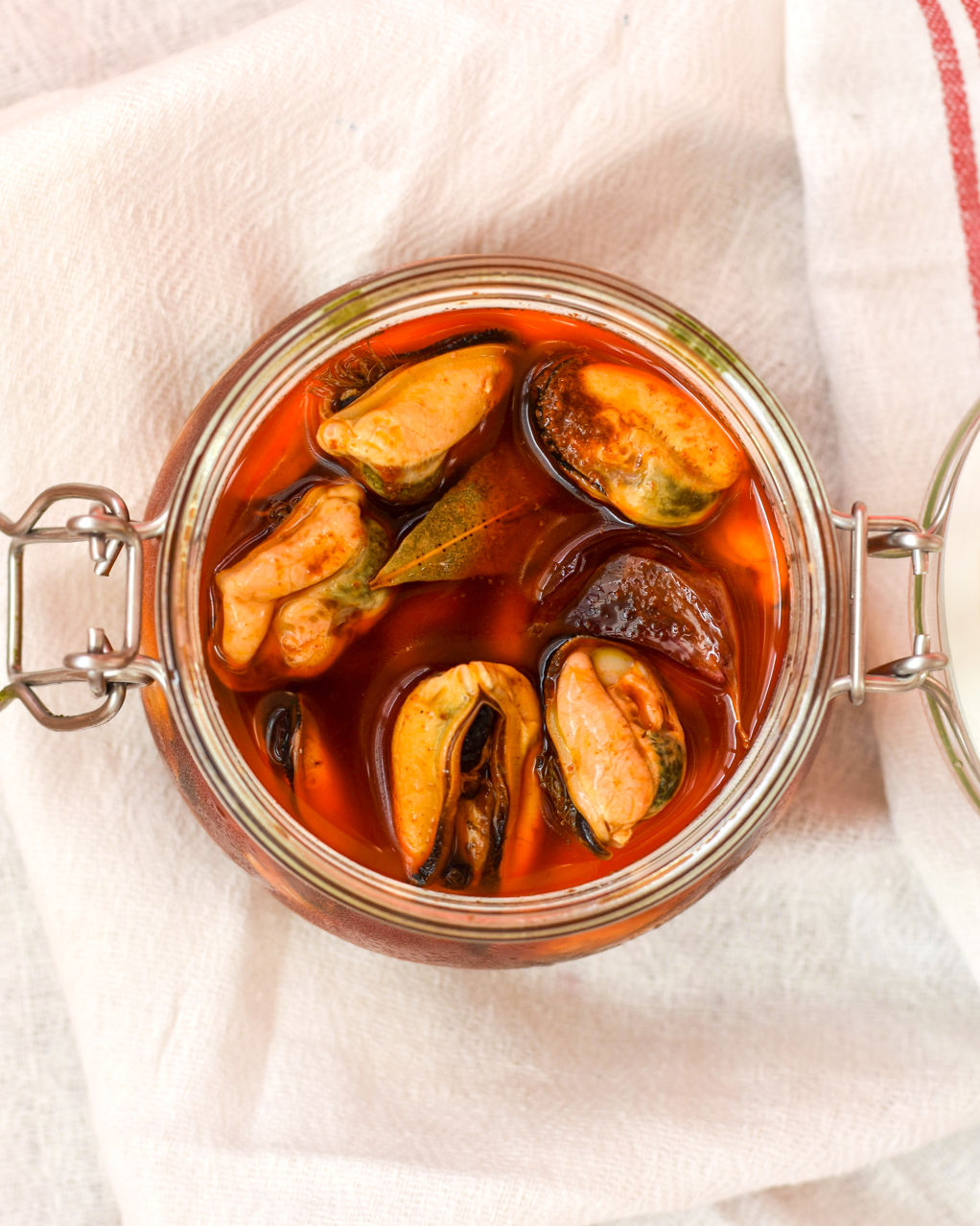 Mejillones en escabeche caseros