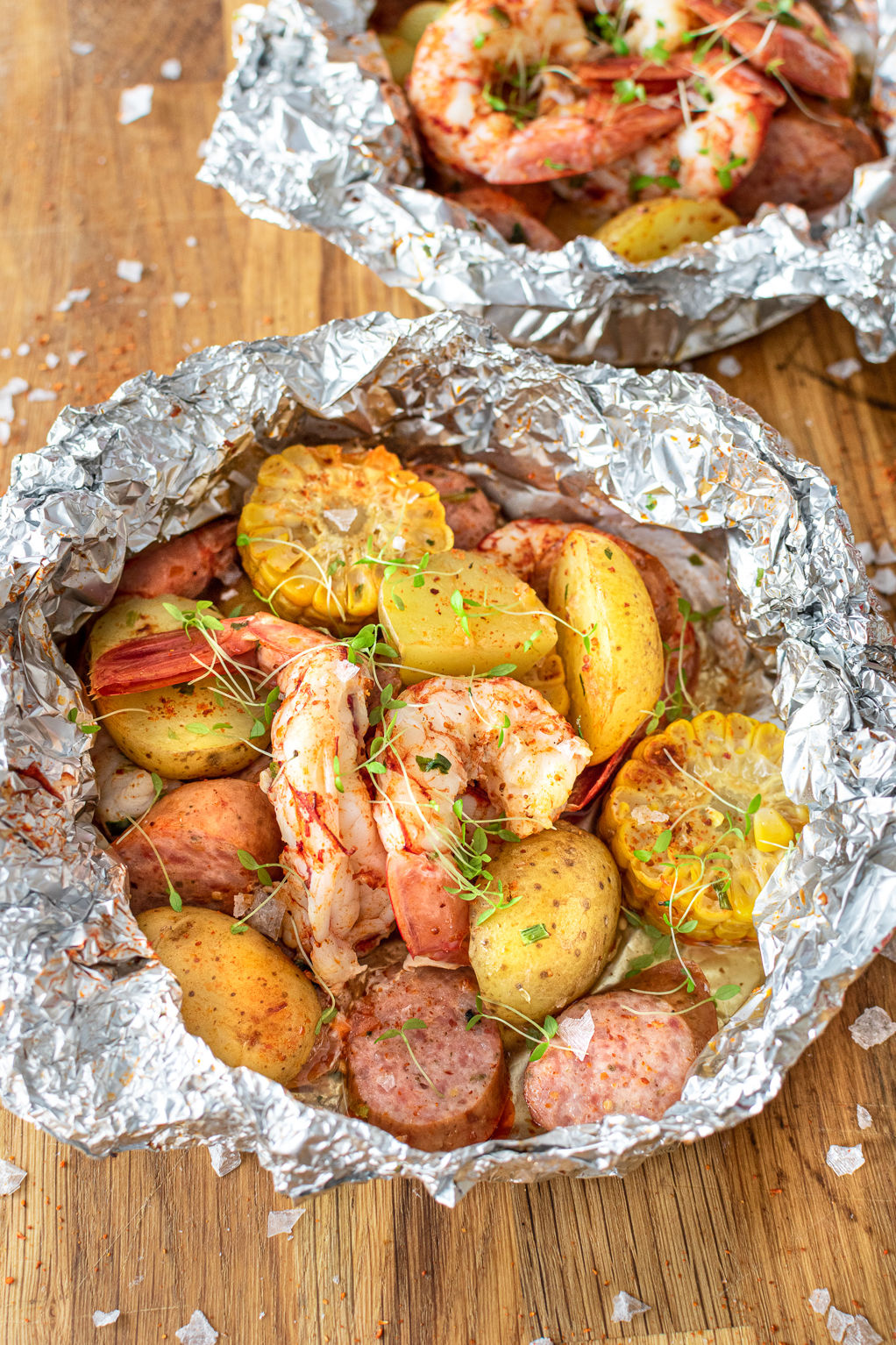 Shrimp boil Mediterrnáneo