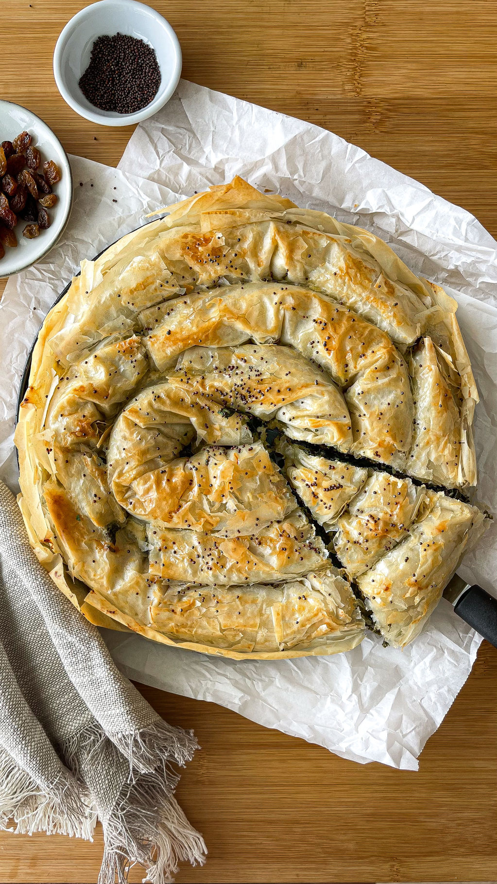 Spanakopita de kale