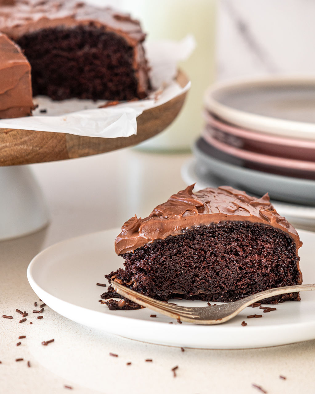 Pastel de chocolate