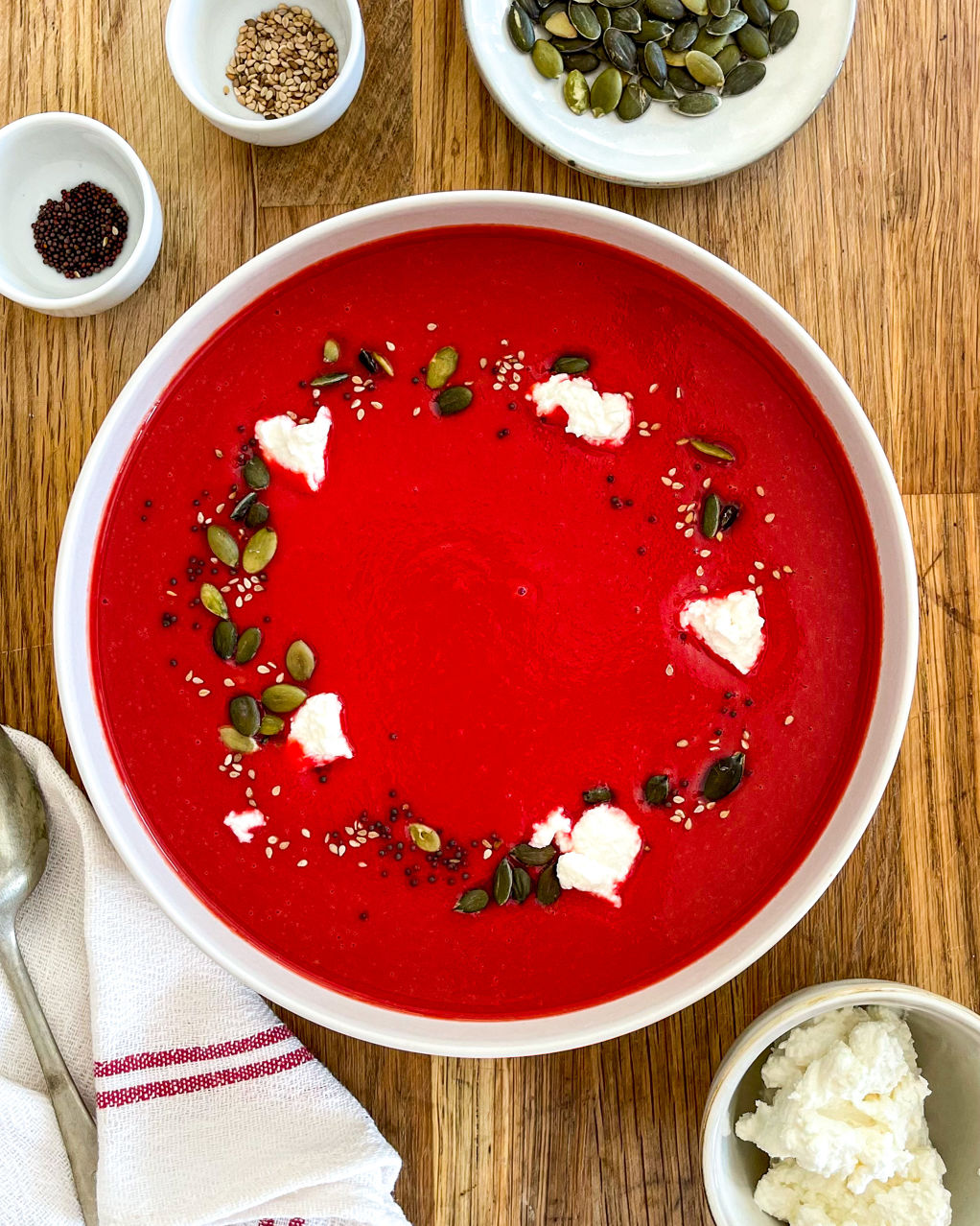 Crema de verduras asadas con toque de cúrcuma